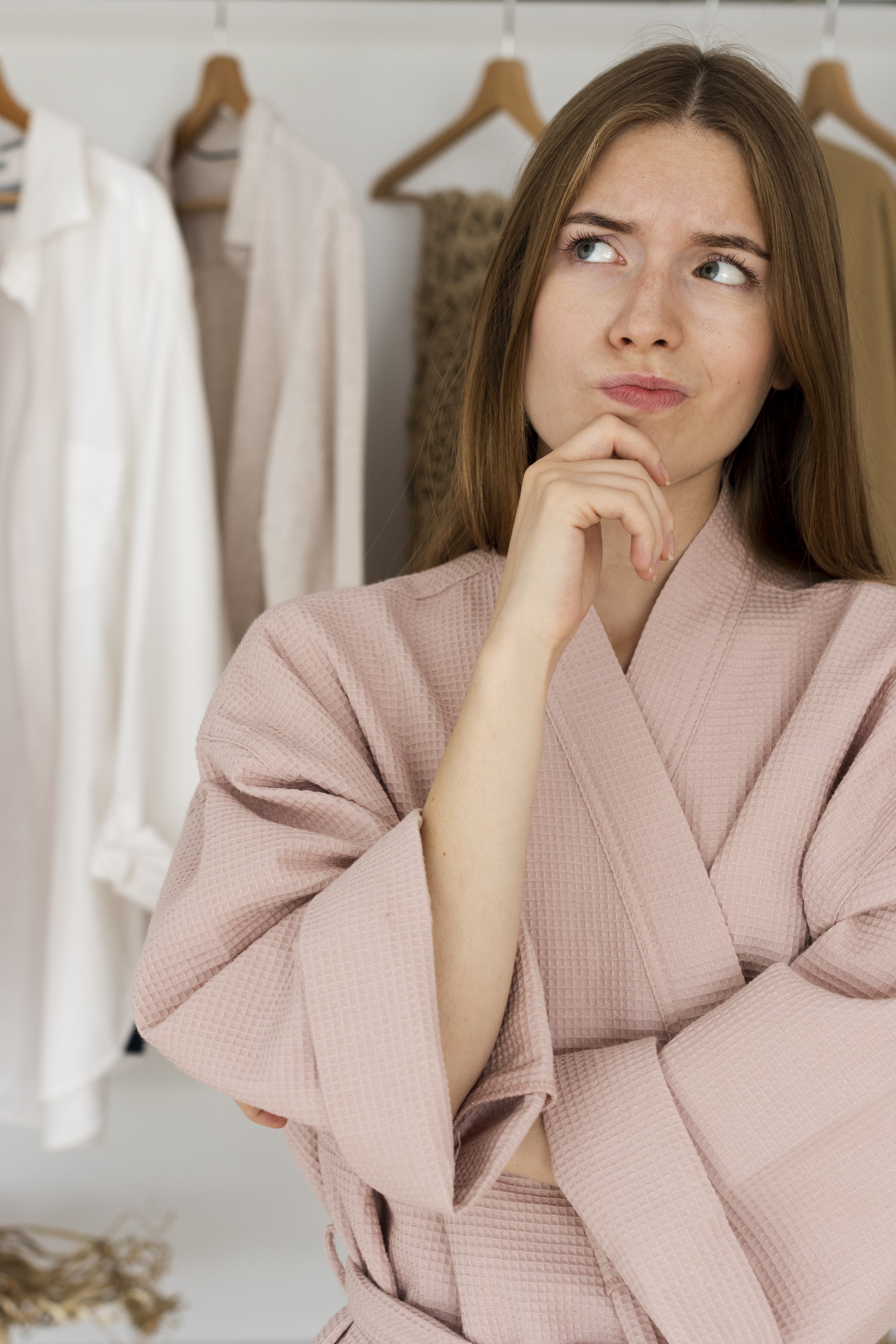 Photo of woman choosing